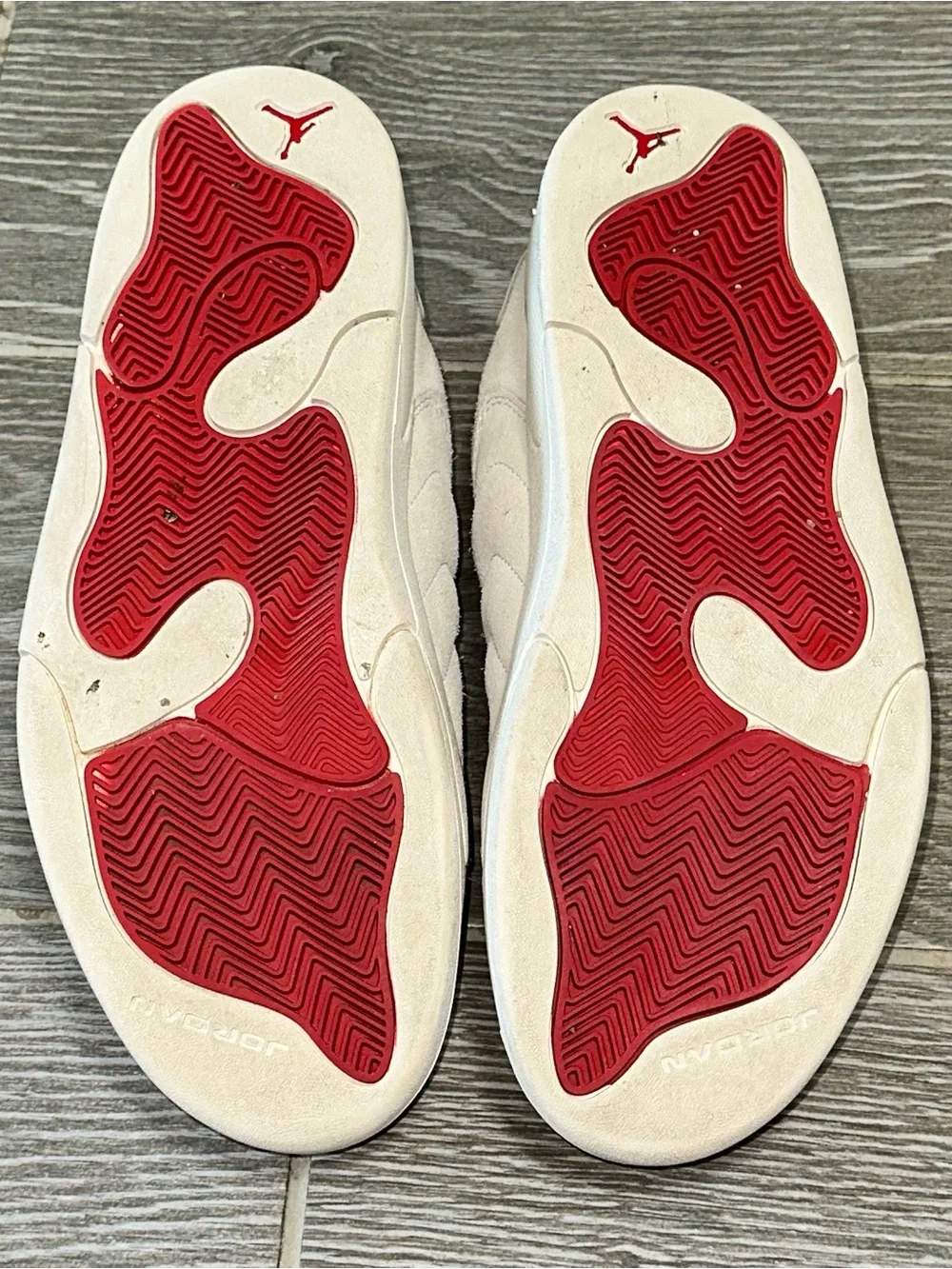 Jordan Session Low Phantom Suede Men’s 9.5 Sneaker Fat Lace Off-White Skate Shoe